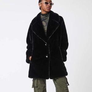 Bernardo Faux Fur Coat
